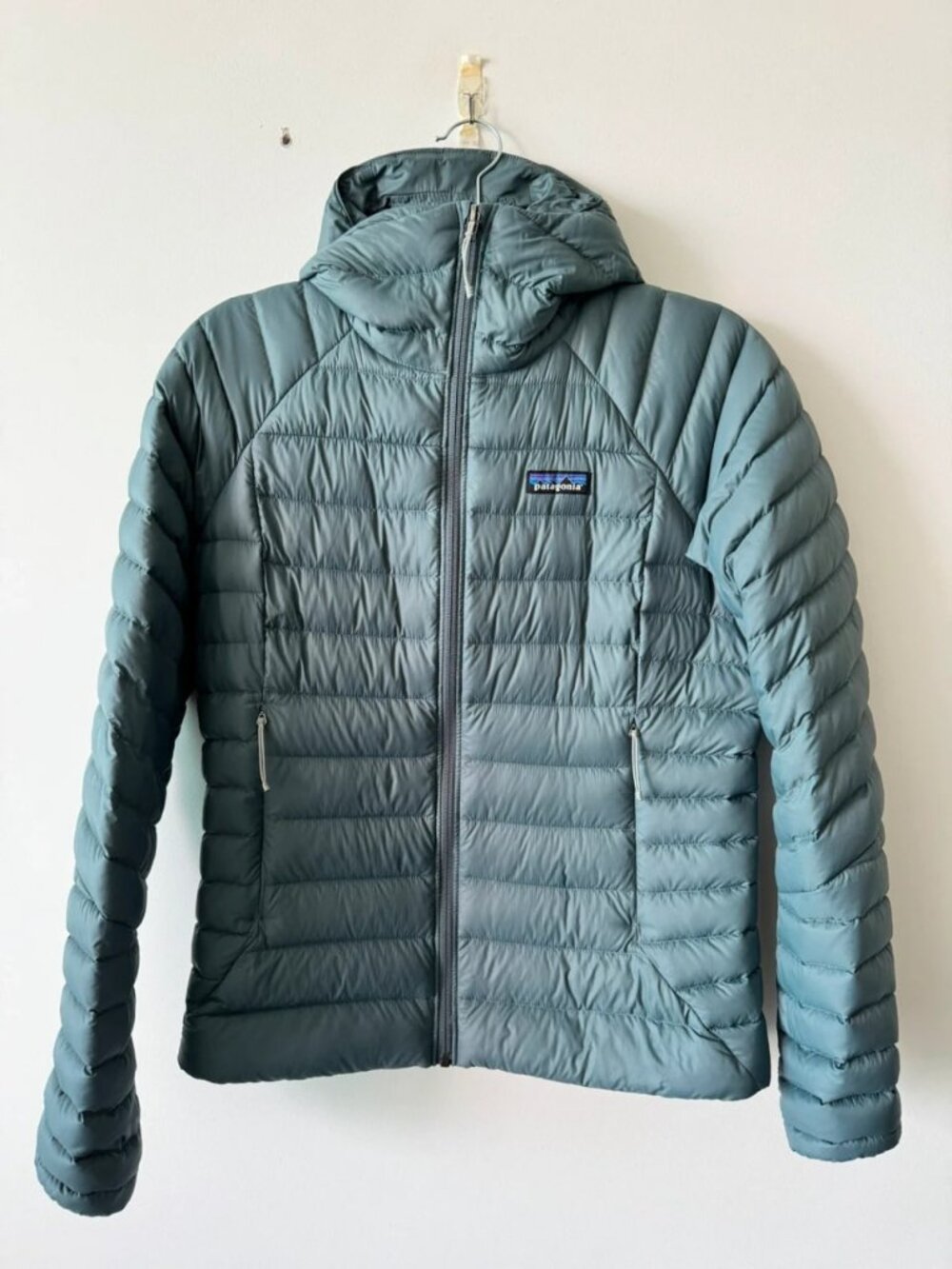 Patagonia Down Sweater Hoody Jacket Blue Women’s Size S